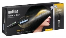 BRAUN ES2 hajvasaló + SB1 Satin Hair brush hajkefe Szépségápolás / Egészség - Hajápolás - Hajvasaló / egyenesítő - 289877
