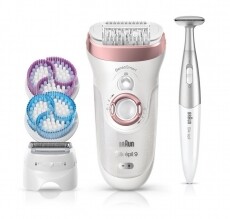 BRAUN SES9980 Silk-épil 9 SkinSpa SensoSmart epilátor szett Szépségápolás / Egészség - Szőrtelenítő / borotva - Női szőrtelenítő - 345539