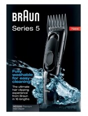 BRAUN HC5050 074281 hajnyíró Szépségápolás / Egészség - Hajápolás - Haj / szakáll vágó, nyíró - 303002