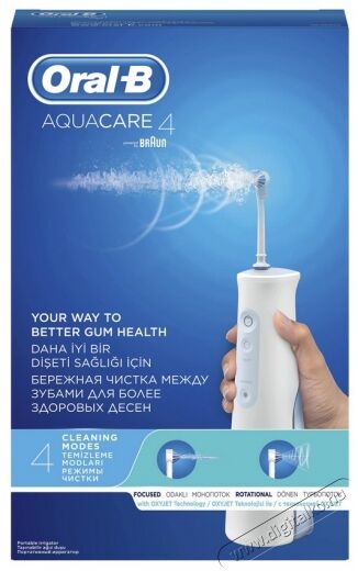 BRAUN Oral-B AquaCare 4 vezeték nélküli szájzuhany Szépségápolás / Egészség - Száj / fog ápolás - Szájzuhany - 361693