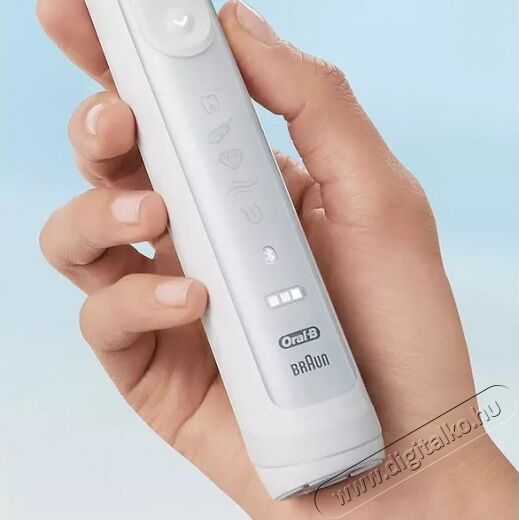 BRAUN Oral-B AquaCare6 Pro Expert fogkefe + Genius X/fehér/elektromos szájzuhany Újdonságok - Új termékek - 361694