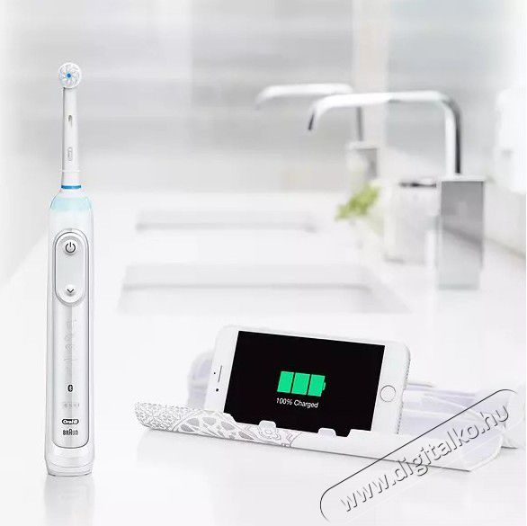BRAUN Oral-B AquaCare6 Pro Expert fogkefe + Genius X/fehér/elektromos szájzuhany Újdonságok - Új termékek - 361694