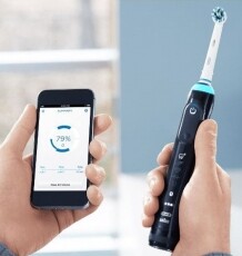 BRAUN Oral-B Pro 10000 fekete elektromos fogkefe Sensi fejjel Szépségápolás / Egészség - Száj / fog ápolás - Elektromos fogkefe - 342706