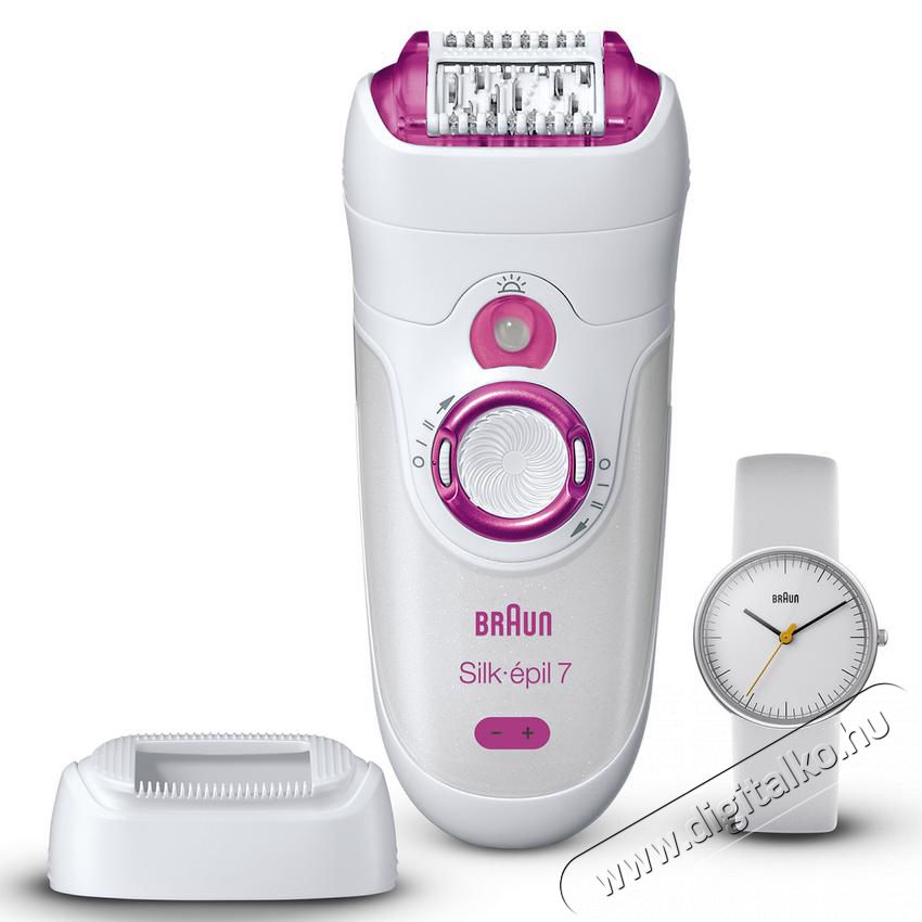 BRAUN SE7-521GS epilátor + Braun női karóra Szépségápolás / Egészség - Szőrtelenítő / borotva - Női szőrtelenítő - 362685