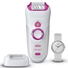 BRAUN SE7-521GS epilátor + Braun női karóra Szépségápolás / Egészség - Szőrtelenítő / borotva - Női szőrtelenítő - 362685