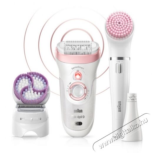 BRAUN SES9-975BS SensoSmart Epilátor Szépségápolás / Egészség - Szőrtelenítő / borotva - Női szőrtelenítő - 358572
