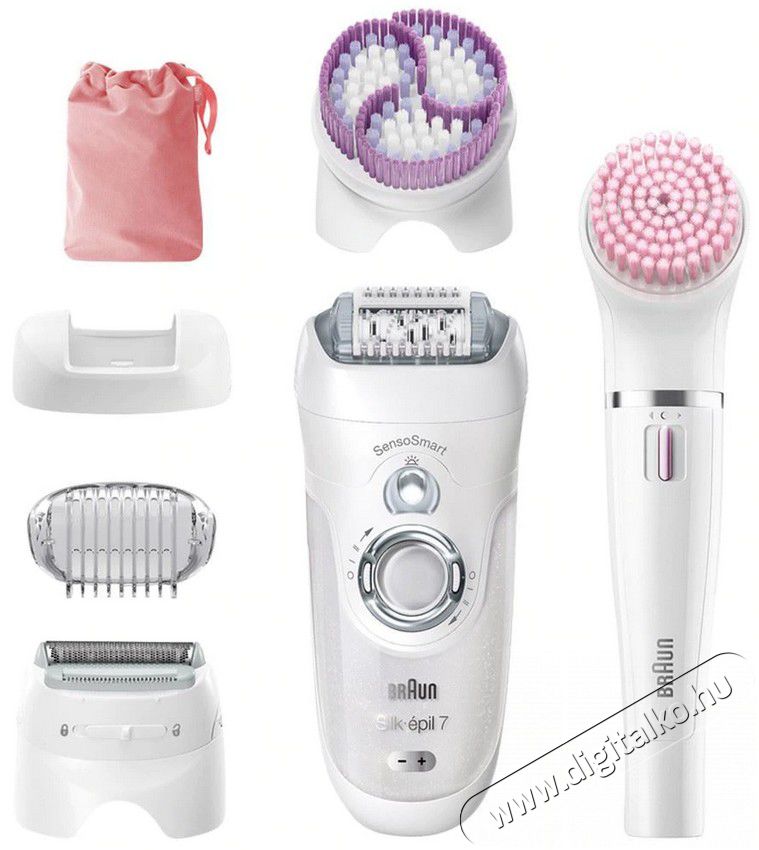 BRAUN SES 7/885BS 7in1 száraz/nedves epilátor Szépségápolás / Egészség - Szőrtelenítő / borotva - Női szőrtelenítő - 361673