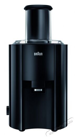 BRAUN J300 BK gyümölcscentrifuga Konyhai termékek - Konyhai kisgép (előkészítés / feldolgozás) - Gyümölcs centrifuga / prés - 289880