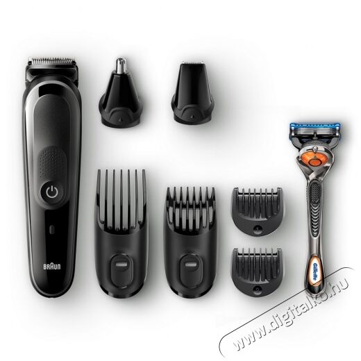 BRAUN MGK5060 multifunkciós testszőrzet ápoló Szépségápolás / Egészség - Szőrtelenítő / borotva - Arc- és testszőrzet vágó, formázó - 348807