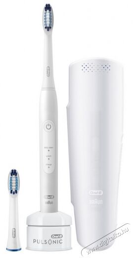 BRAUN Oral-B Pulsonic Slim 2200 elektromos fogkefe fehér Szépségápolás / Egészség - Száj / fog ápolás - Elektromos fogkefe - 361710