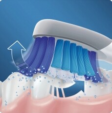 BRAUN Oral-B Pulsonic Slim 2200 elektromos fogkefe fehér Szépségápolás / Egészség - Száj / fog ápolás - Elektromos fogkefe - 361710