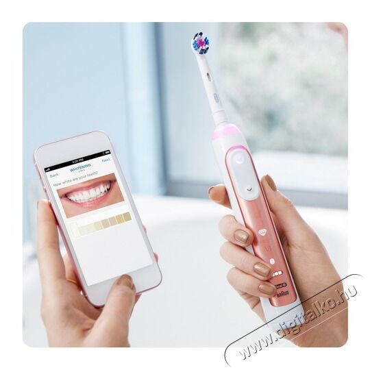 BRAUN Oral-B Pro 10000 rózsaarany elektromos fogkefe Sensi fejjel Újdonságok - Új termékek - 342708