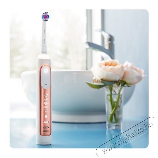 BRAUN Oral-B Pro 10000 rózsaarany elektromos fogkefe Sensi fejjel Újdonságok - Új termékek - 342708