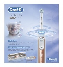 BRAUN Oral-B Pro 10000 rózsaarany elektromos fogkefe Sensi fejjel Újdonságok - Új termékek - 342708