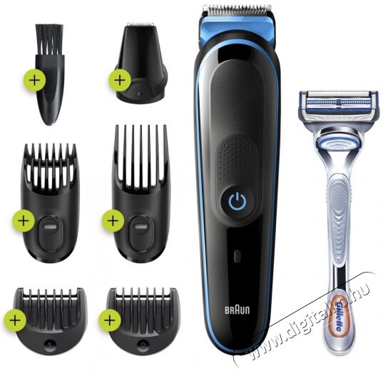 BRAUN MGK5260 multifunkciós testszőrnyíró Szépségápolás / Egészség - Szőrtelenítő / borotva - Arc- és testszőrzet vágó, formázó - 361667
