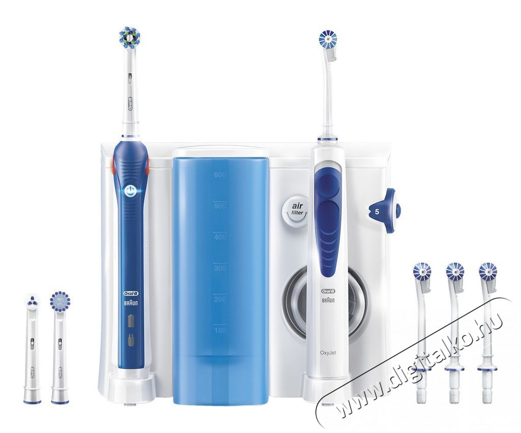 BRAUN Oral-B OC20 Oxyjet szájzuhany + Pro 2000 elektromos fogkefe szett Szépségápolás / Egészség - Száj / fog ápolás - Szájzuhany - 342704