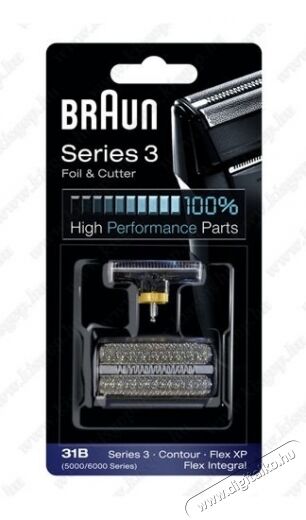 BRAUN S3-31B Combipack borotvafej Szépségápolás / Egészség - Szőrtelenítő / borotva - Férfi szőrtelenítő kiegészítő - 302977