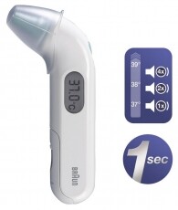 BRAUN IRT3030 ThermoScan 3 infravörös fülhőmérő Szépségápolás / Egészség - Lázmérő - 331103