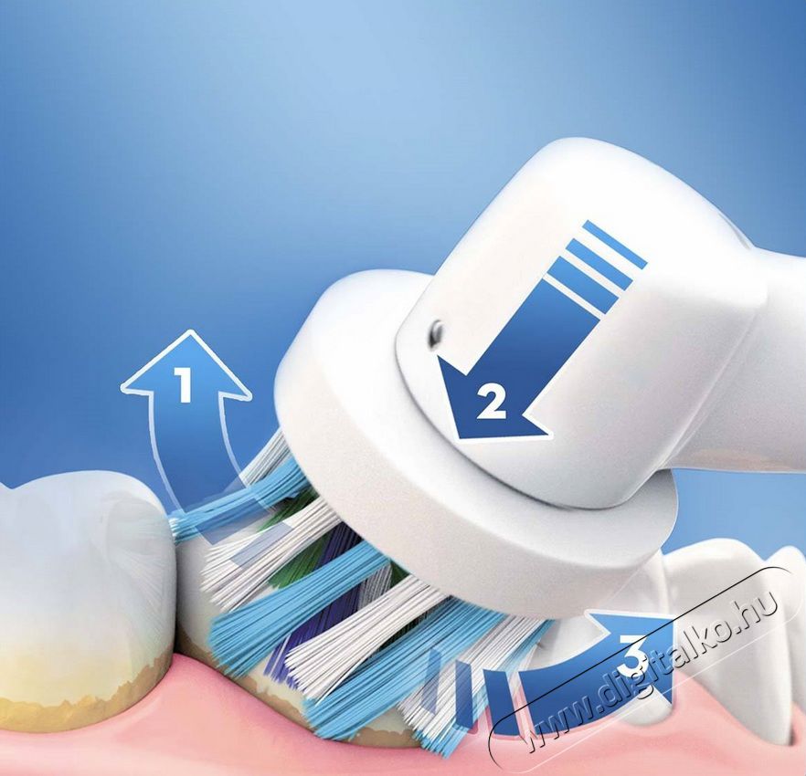BRAUN Oral-B Smart 5 5000N (2018) (10PO010198) elektromos fogkefe Cross Action fejjel Szépségápolás / Egészség - Száj / fog ápolás - Elektromos fogkefe - 342714