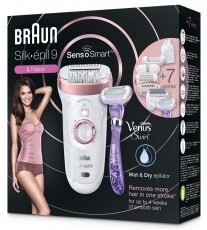 BRAUN SES9870 EPILÁTOR Szépségápolás / Egészség - Szőrtelenítő / borotva - Női szőrtelenítő - 345535