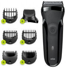 BRAUN 300BT borotva - fekete Szépségápolás / Egészség - Szőrtelenítő / borotva - Férfi borotva - 364329