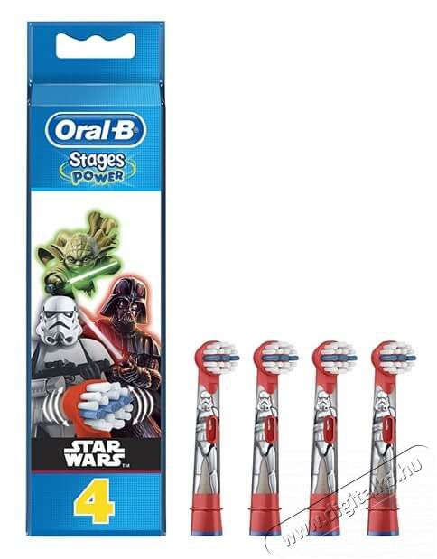 BRAUN Oral-B EB10-4 Star Wars gyermek fogkeféhez pótfej Szépségápolás / Egészség - Száj / fog ápolás - Kiegészítő - 342699