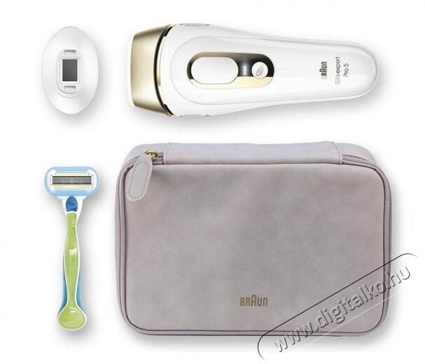 BRAUN PL5124 Silk-expert Pro 5 IPL villanófényes szőrtelenítő Szépségápolás / Egészség - Szőrtelenítő / borotva - Női szőrtelenítő - 348818