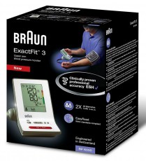 BRAUN BP6000 ExactFit 3 felkaros vérnyomásmérő Szépségápolás / Egészség - Vérnyomásmérő - Felkaros vérnyomásmérő - 331102