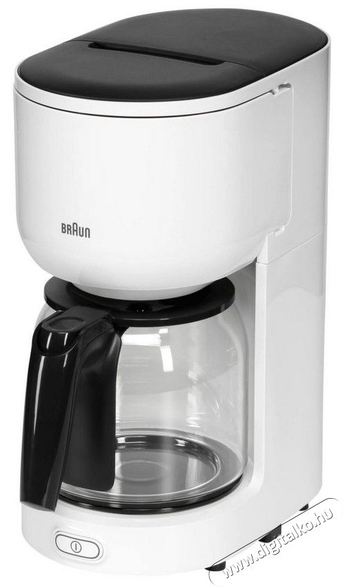 BRAUN KF3120 Filteres kávéfőző - fehér Konyhai termékek - Kávéfőző / kávéörlő / kiegészítő - Filteres kávéfőző - 353756