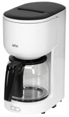 BRAUN KF3120 Filteres kávéfőző - fehér Konyhai termékek - Kávéfőző / kávéörlő / kiegészítő - Filteres kávéfőző - 353756