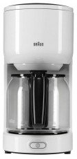 BRAUN KF3120 Filteres kávéfőző - fehér Konyhai termékek - Kávéfőző / kávéörlő / kiegészítő - Filteres kávéfőző - 353756
