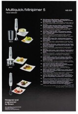 BRAUN MQ535 Sauce botmixer Konyhai termékek - Konyhai kisgép (előkészítés / feldolgozás) - Botmixer - 295598