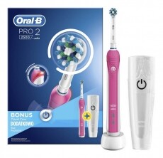 BRAUN PRO 2 2500 3DW elektromos fogkefe fejjel Szépségápolás / Egészség - Száj / fog ápolás - Elektromos fogkefe - 326137
