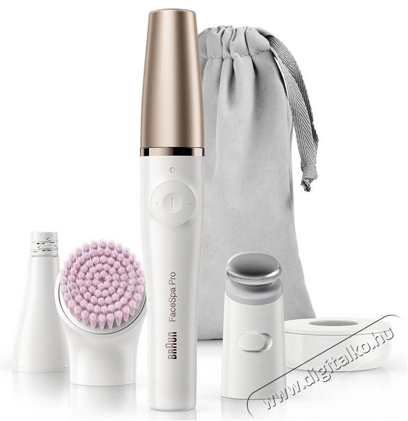 BRAUN FaceSpa Pro 912  arcepilátor + arctisztító érzékeny bőrre Szépségápolás / Egészség - Arc / bőr ápolás - Arctisztító - 337010