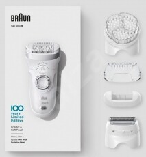 BRAUN Silk-épil 9 MBSES9 SkinSpa epilátor - design kiadás Szépségápolás / Egészség - Szőrtelenítő / borotva - Női szőrtelenítő - 364209