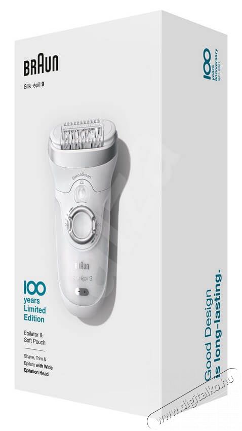BRAUN Silk-épil 9 MBSES9 SkinSpa epilátor - design kiadás Szépségápolás / Egészség - Szőrtelenítő / borotva - Női szőrtelenítő - 364209
