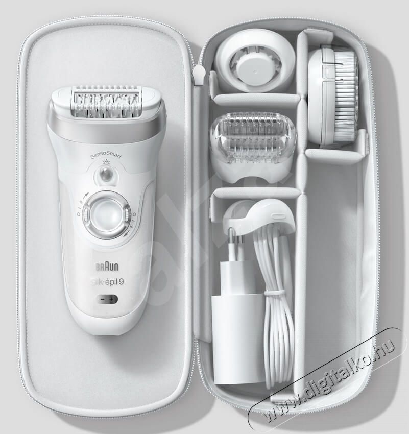 BRAUN Silk-épil 9 MBSES9 SkinSpa epilátor - design kiadás Szépségápolás / Egészség - Szőrtelenítő / borotva - Női szőrtelenítő - 364209