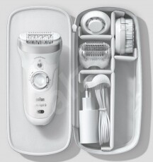 BRAUN Silk-épil 9 MBSES9 SkinSpa epilátor - design kiadás Szépségápolás / Egészség - Szőrtelenítő / borotva - Női szőrtelenítő - 364209