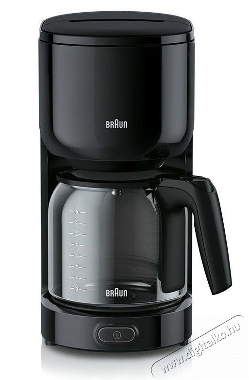 BRAUN KF3120 BK Filteres kávéfőző Konyhai termékek - Kávéfőző / kávéörlő / kiegészítő - Filteres kávéfőző - 353755