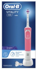 BRAUN Oral-B D100 Vitality pink 3DW fejjel elektromos fogkefe Szépségápolás / Egészség - Száj / fog ápolás - Elektromos fogkefe - 361698