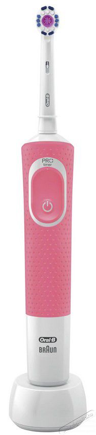 BRAUN Oral-B D100 Vitality pink 3DW fejjel elektromos fogkefe Szépségápolás / Egészség - Száj / fog ápolás - Elektromos fogkefe - 361698