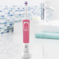 BRAUN Oral-B D100 Vitality pink 3DW fejjel elektromos fogkefe Szépségápolás / Egészség - Száj / fog ápolás - Elektromos fogkefe - 361698