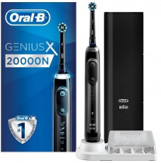 BRAUN Oral-B Genius X CA fejjel premium elektromos fogkefe - szürke + pótfej tartóval Szépségápolás / Egészség - Száj / fog ápolás - Elektromos fogkefe - 361705