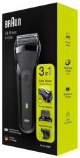 BRAUN 300BT borotva - fekete Szépségápolás / Egészség - Szőrtelenítő / borotva - Férfi borotva - 364329