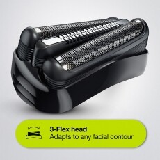 BRAUN 300BT borotva - fekete Szépségápolás / Egészség - Szőrtelenítő / borotva - Férfi borotva - 364329