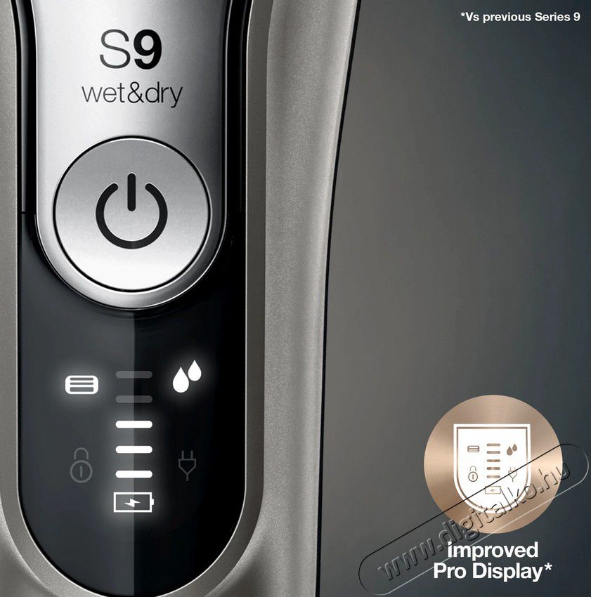 BRAUN Series 9 9325S Wet&Dry BOROTVA Sz&eacute;ps&eacute;g&aacute;pol&aacute;s / Eg&eacute;szs&eacute;g - Szőrtelen&iacute;tő / borotva - F&eacute;rfi borotva - 371426