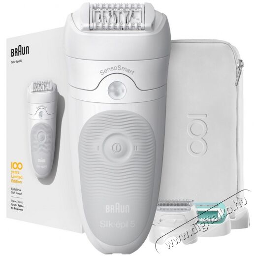 BRAUN Silk-épil 5 MBSES5 Wet&Dry epilátor Szépségápolás / Egészség - Szőrtelenítő / borotva - Női szőrtelenítő - 371430