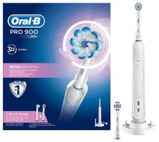BRAUN Oral-B Pro 900 SENSI UltraThin elektromos fogkefe Szépségápolás / Egészség - Száj / fog ápolás - Elektromos fogkefe - 370496