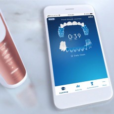 BRAUN Oral-B Genius X 20100S Sensi elektromos fogkefe - rózsaarany Szépségápolás / Egészség - Száj / fog ápolás - Elektromos fogkefe - 366483