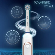 BRAUN Oral-B Genius X 20100S Sensi elektromos fogkefe - rózsaarany Szépségápolás / Egészség - Száj / fog ápolás - Elektromos fogkefe - 366483